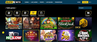 SlotsNBets Casino & Sportsbook The Ultimate Online Gaming Experience